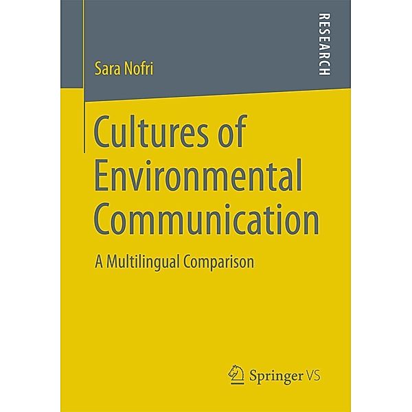 Cultures of Environmental Communication, Sara Nofri