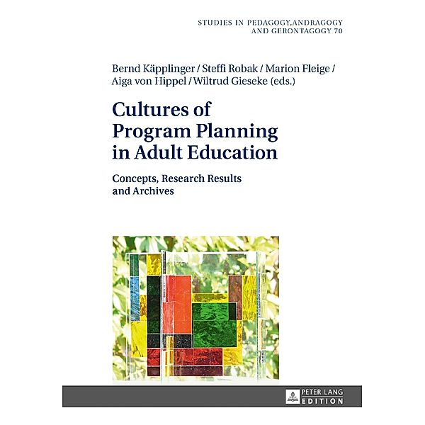 Cultures of Program Planning in Adult Education
