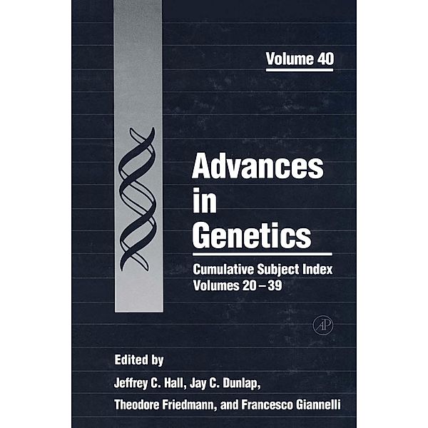 Cumulative Subject Index, Volumes 20-39