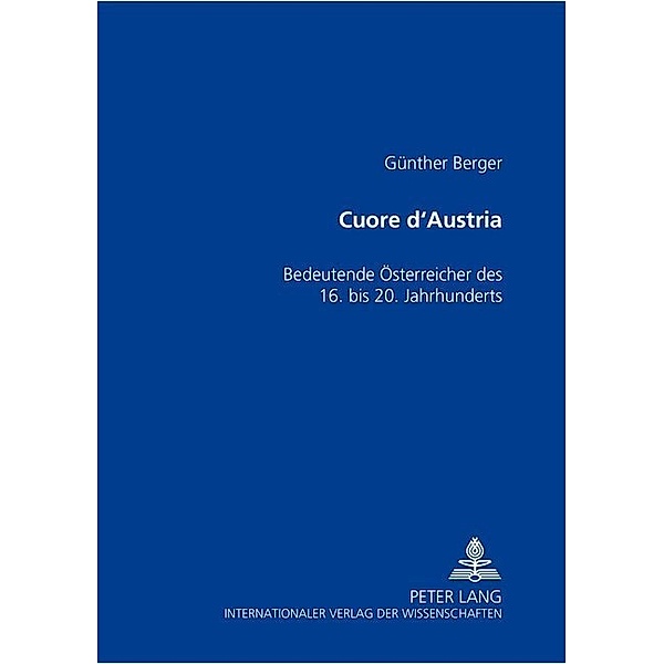 Cuore d'Austria, Günther Berger