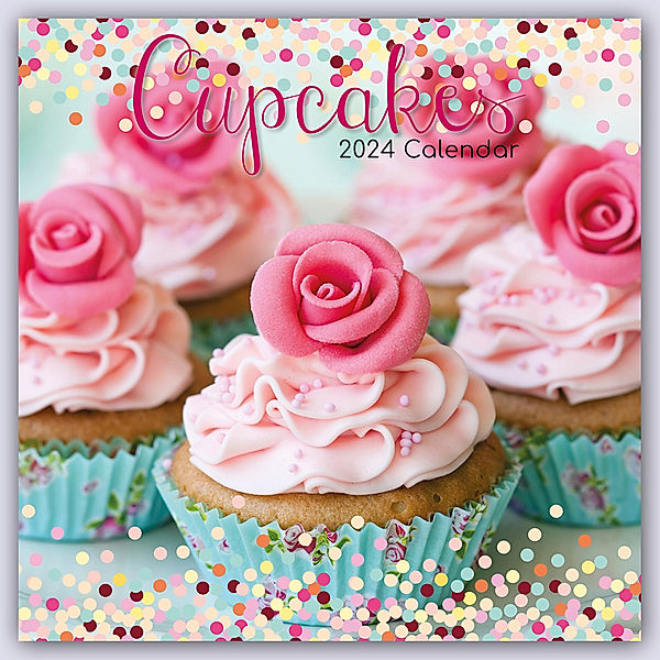 Cupcakes 2024 - 16-Monatskalender, The Gifted Stationery Co. Ltd