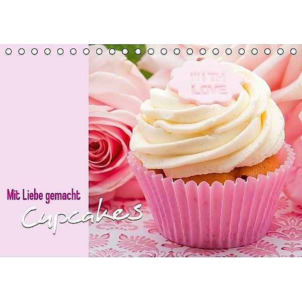 Cupcakes lecker garniert (Tischkalender 2014 DIN A5 quer)