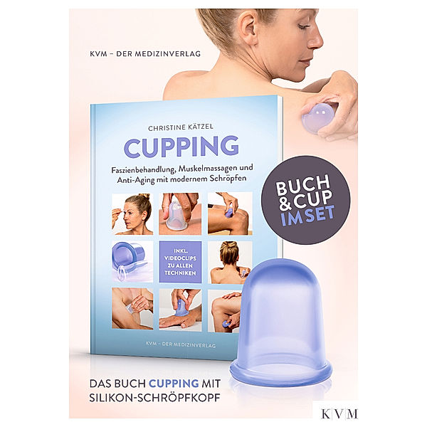 Cupping, m. Silikon-Schröpfkopf, Christine Kätzel