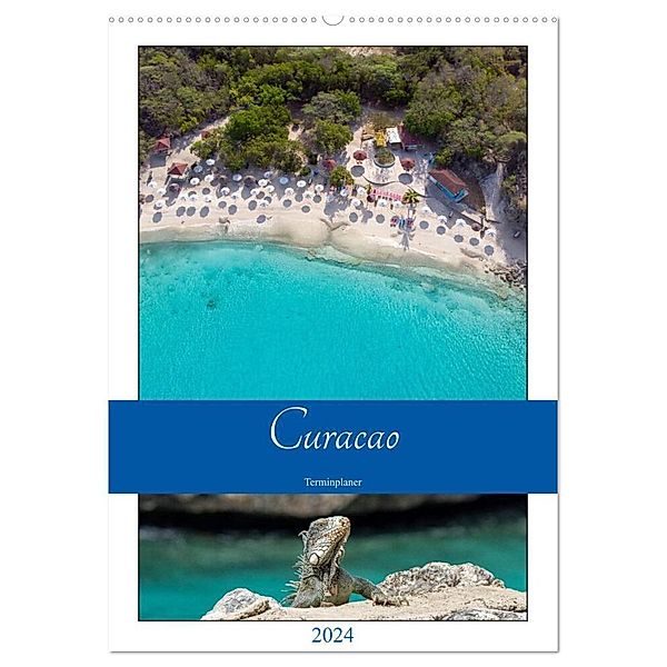 Curacao - Terminplaner (Wandkalender 2024 DIN A2 hoch), CALVENDO Monatskalender, Denise Graupner