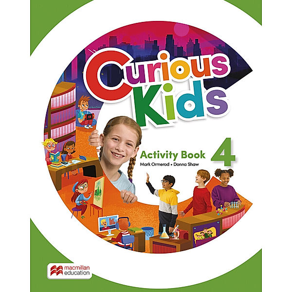 Curious Kids 4, m. 1 Buch, m. 1 Beilage, Donna Shaw, Mark Ormerod