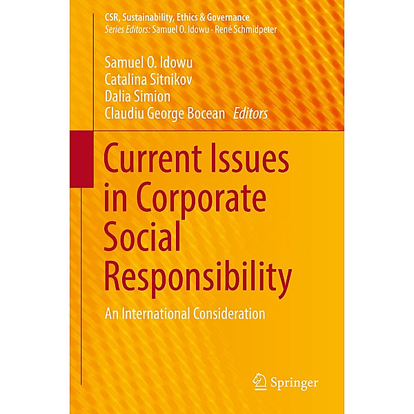 Current Issues in Corporate Social Responsibility