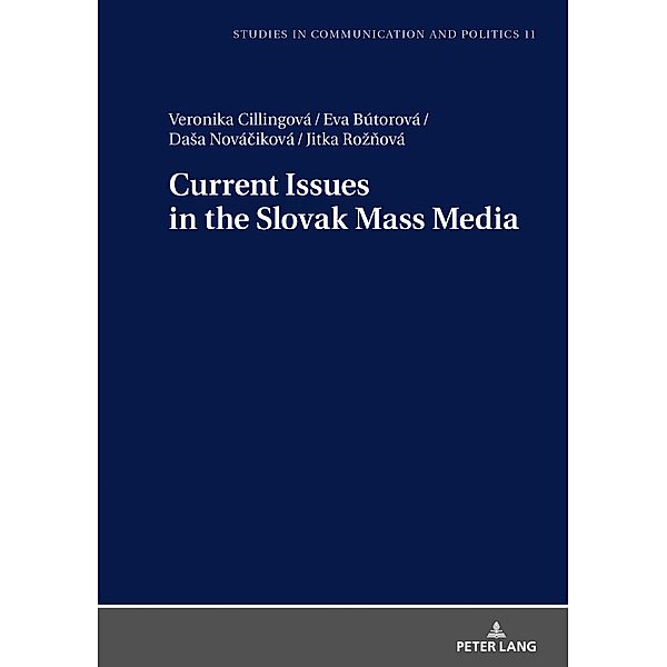 Current Issues in the Slovak Mass Media, Cillingova Veronika Cillingova