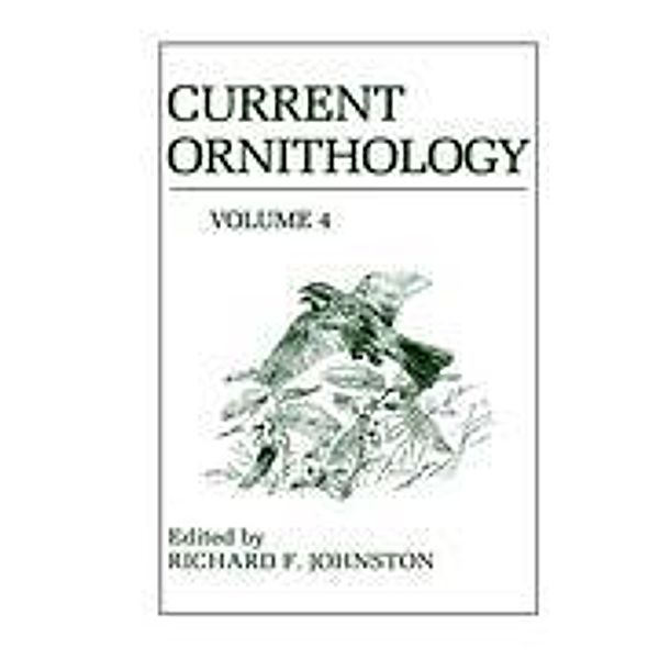 Current Ornithology, Volume 4