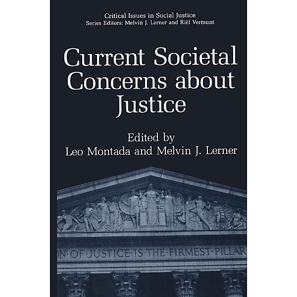 Current Societal Concerns about Justice / Critical Issues in Social Justice