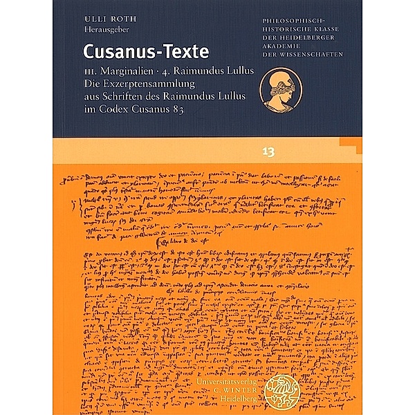 Cusanus-Texte / III. Marginalien