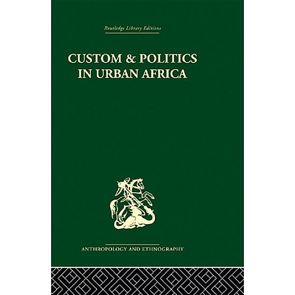 Custom and Politics in Urban Africa, Abner Cohen