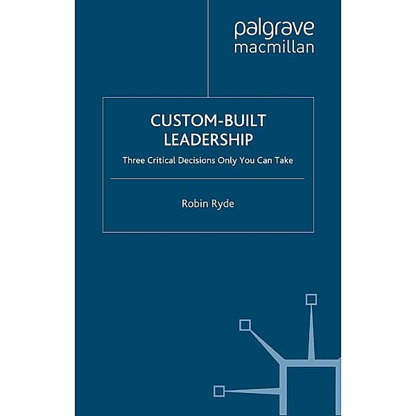 Custom-Built Leadership, R. Ryde