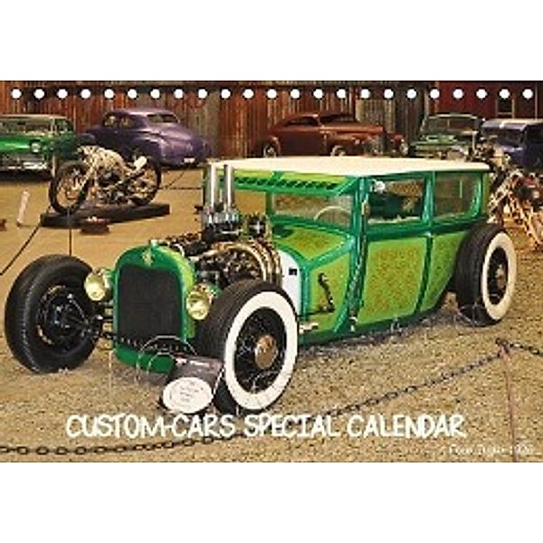 Custom-Cars Special Calendar (Table Calendar perpetual DIN A5 Landscape), Volker Wolf