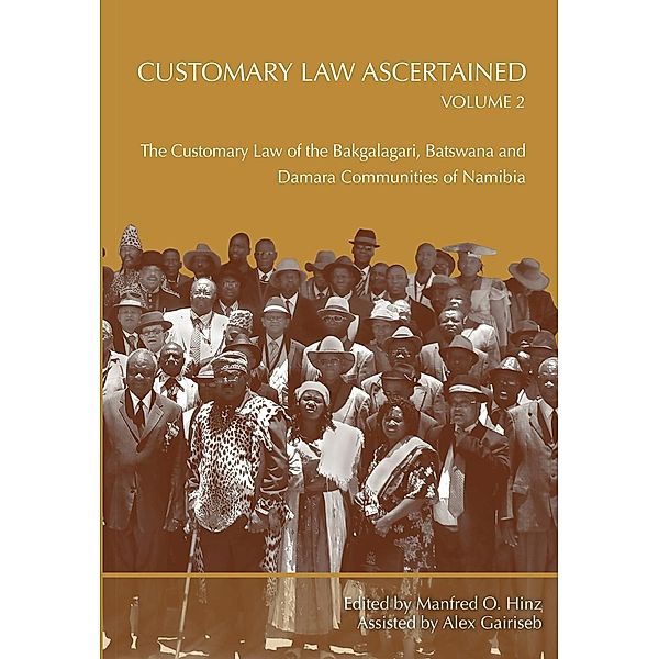 Customary Law Ascertained Volume 2