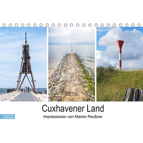 Cuxhavener Land (Tischkalender 2022 DIN A5 quer), Marion Peußner