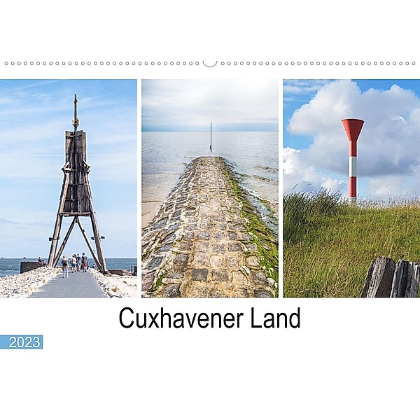 Cuxhavener Land (Wandkalender 2023 DIN A2 quer), Marion Peußner