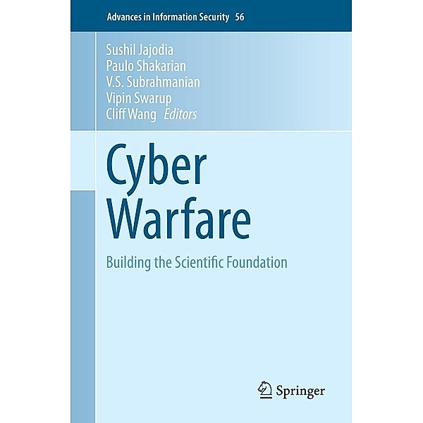 Cyber Warfare / Advances in Information Security Bd.56