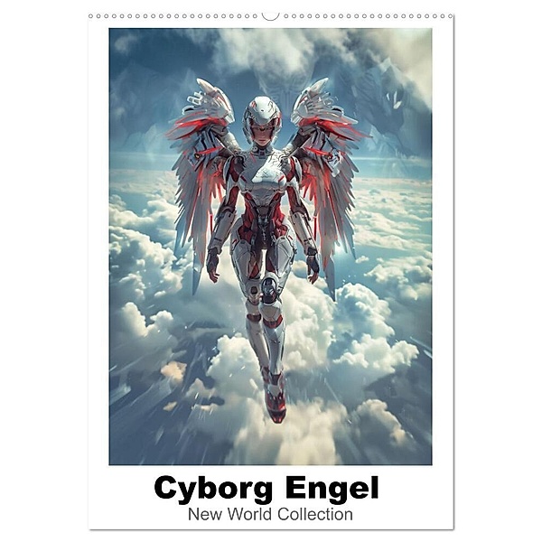 Cyborg Engel (Wandkalender 2025 DIN A2 hoch), CALVENDO Monatskalender, Calvendo, thomas meinert