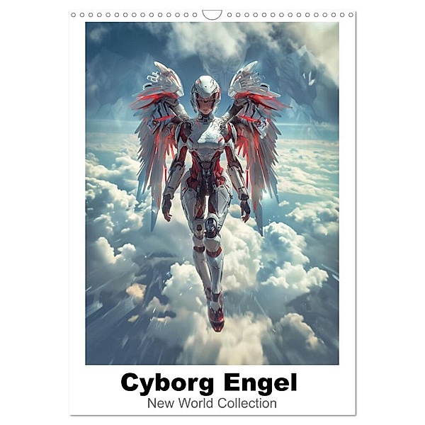 Cyborg Engel (Wandkalender 2025 DIN A3 hoch), CALVENDO Monatskalender, Calvendo, thomas meinert