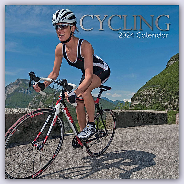 Cycling - Fahrradfahren - Fahrrad - Radsport 2024 - 16-Monatskalender, The Gifted Stationery Co. Ltd