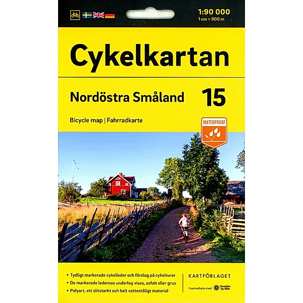 Cykelkartan Blad 15 Nordöstra Småland