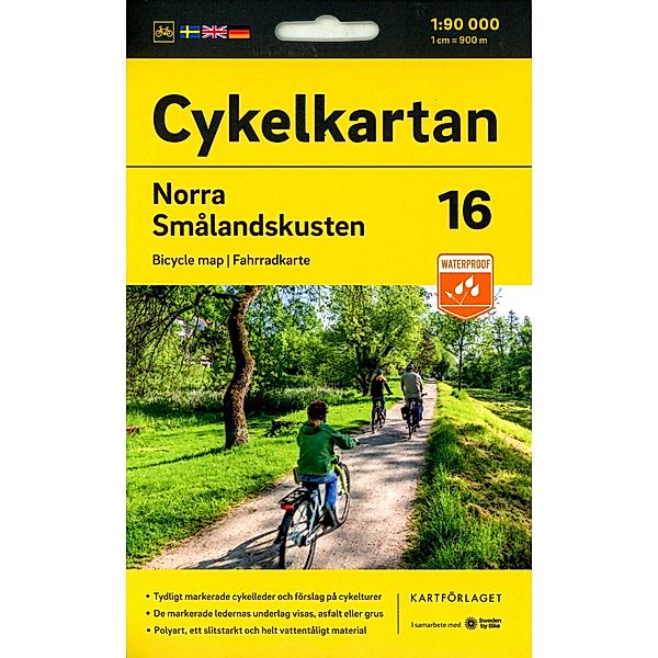 Cykelkartan Blad 16 Norra Smålandskusten