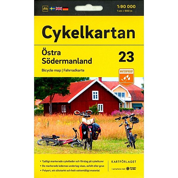 Cykelkartan Blad 23 Östra Södermanland