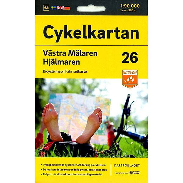 Cykelkartan Blad 26 V:a Mälaren/Hjälmaren