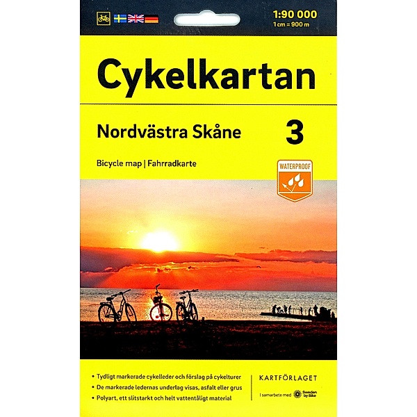 Cykelkartan Blad 3 Nordvästra Skåne
