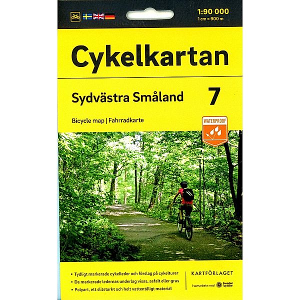 Cykelkartan Blad 7 Sydvästra Småland