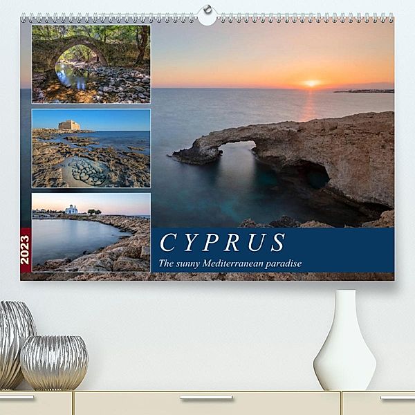 Cyprus, the sunny Mediterranean paradise (Premium, hochwertiger DIN A2 Wandkalender 2023, Kunstdruck in Hochglanz), Joana Kruse