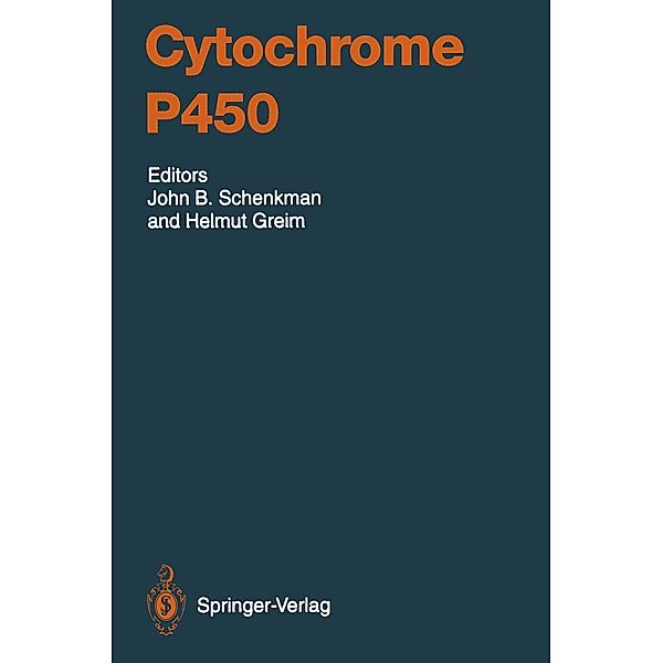 Cytochrome P450 / Handbook of Experimental Pharmacology Bd.105