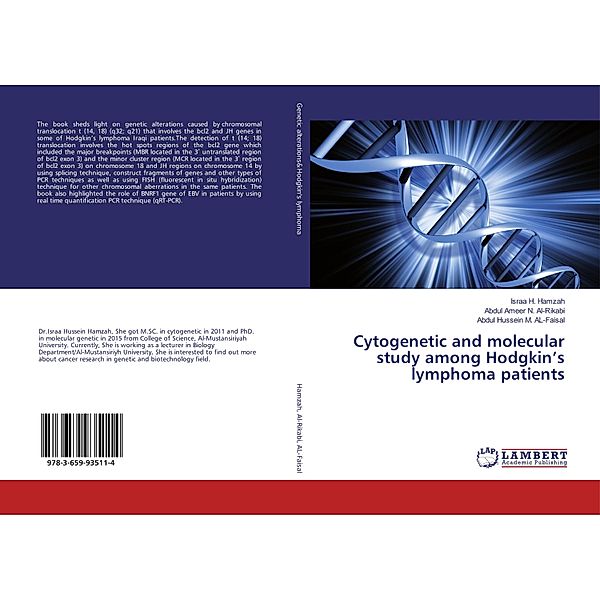 Cytogenetic and molecular study among Hodgkin's lymphoma patients, Israa H. Hamzah, Abdul Ameer N. Al-Rikabi, Abdul Hussein M. Al- Faisal