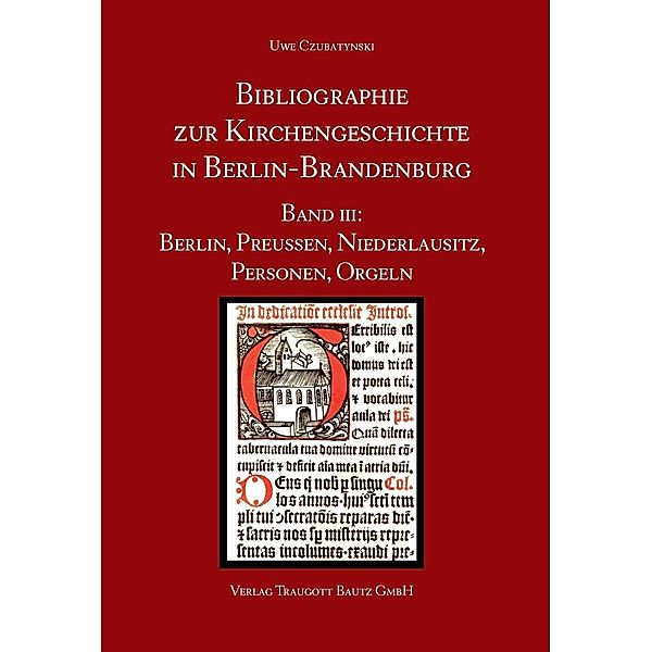 Czubatynski, U: Bibliographie zur Kirchengeschichte in Berli, Uwe Czubatynski