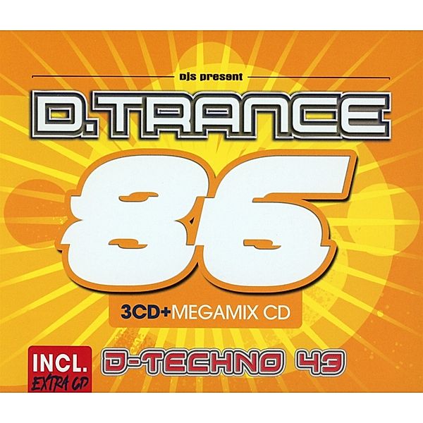 D.Trance 86 (Incl.D.Techno 43), Diverse Interpreten