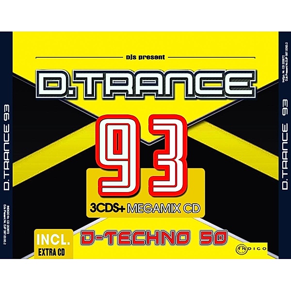 D.Trance 93 (incl. D-Techno 50), Diverse Interpreten