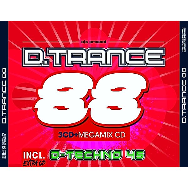 D.Trance Vol.88 (Incl.D.Techno 45), Diverse Interpreten