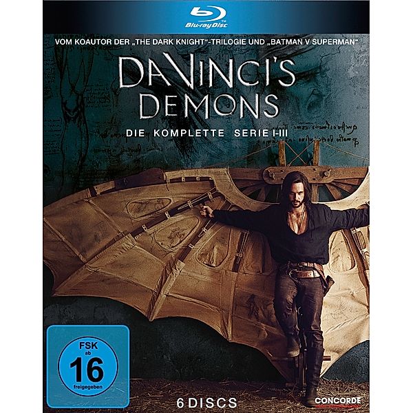 Da Vinci's Demons - Die komplette Serie BLU-RAY Box, David S. Goyer, Scott M. Gimple, Brian Nelson, Corey Reed