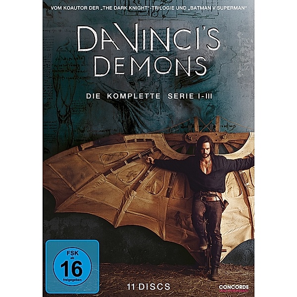 Da Vinci's Demons - Die komplette Serie DVD-Box, David S. Goyer, Scott M. Gimple, Brian Nelson, Corey Reed