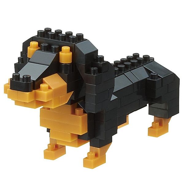 Dachshund // Mini series Dog breed NANOBLOCK