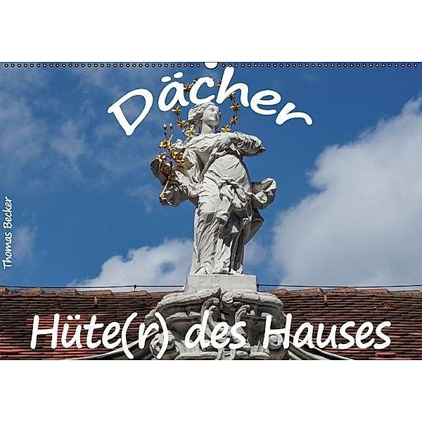 Dächer - Hüte(r) des Hauses (Wandkalender 2017 DIN A2 quer), Thomas Becker