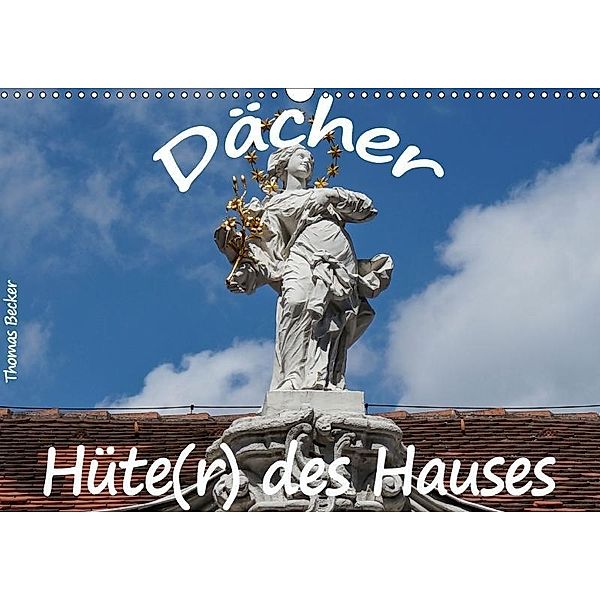 Dächer - Hüte(r) des Hauses (Wandkalender 2017 DIN A3 quer), Thomas Becker