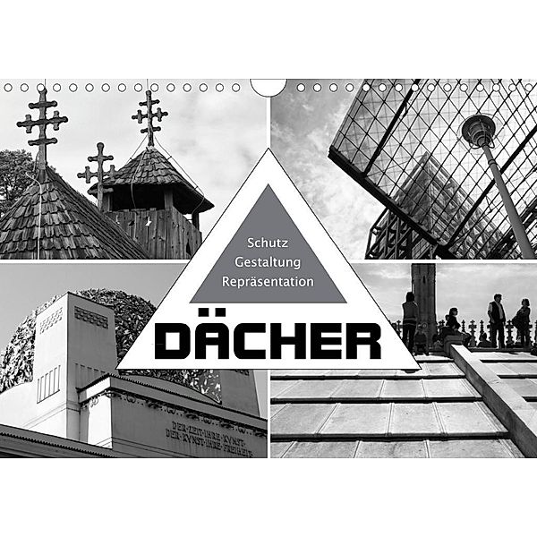 Dächer. Schutz, Gestaltung, Repräsentation (Wandkalender 2020 DIN A4 quer), Walter J. Richtsteig