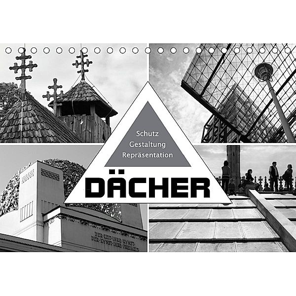 Dächer. Schutz, Gestaltung, Repräsentation (Tischkalender 2021 DIN A5 quer), Walter J. Richtsteig