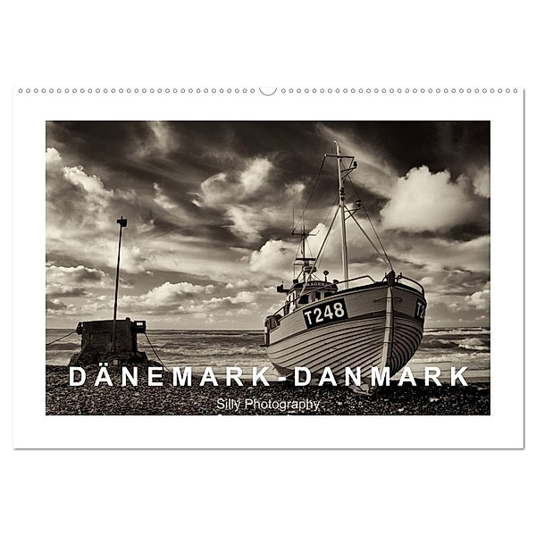 Dänemark - Danmark (Wandkalender 2024 DIN A2 quer), CALVENDO Monatskalender, Silly Photography