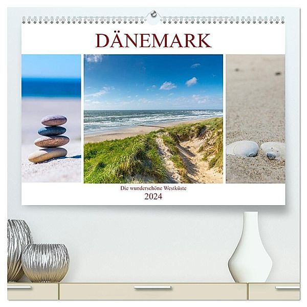 Dänemark - Die wunderschöne Westküste (hochwertiger Premium Wandkalender 2024 DIN A2 quer), Kunstdruck in Hochglanz, Christine Nöh