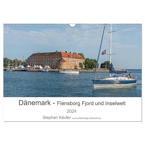 Dänemark - Flensborg Fjord und Inselwelt (Wandkalender 2024 DIN A3 quer), CALVENDO Monatskalender, Stephan Käufer