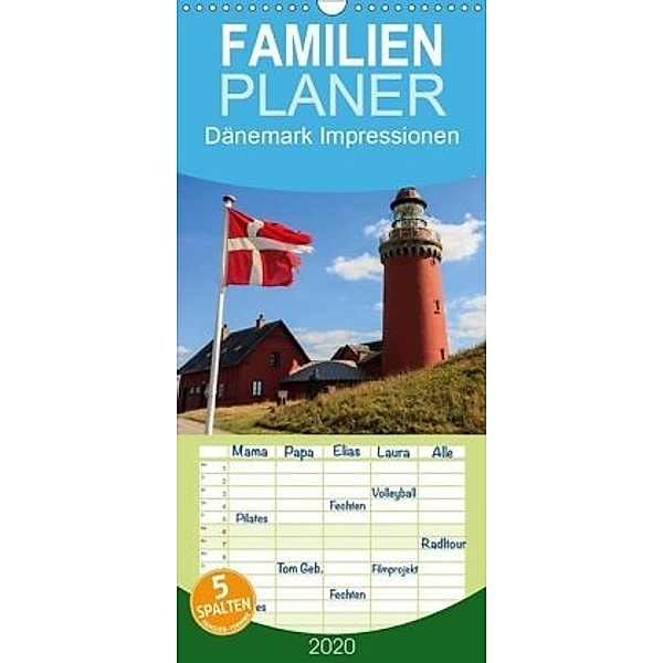 Dänemark Impressionen - Familienplaner hoch (Wandkalender 2020 , 21 cm x 45 cm, hoch), Stanislaw s Photography