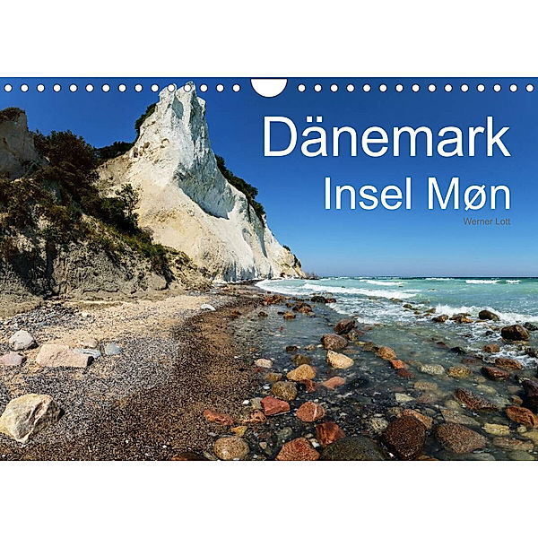 Dänemark - Insel Møn (Wandkalender 2023 DIN A4 quer), Werner Lott