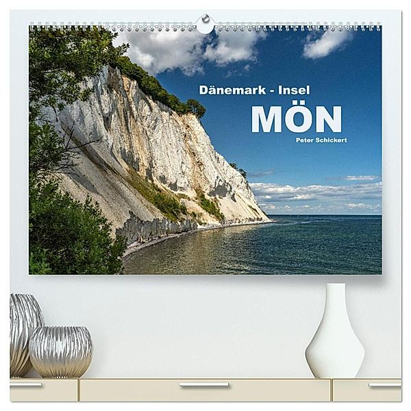 Dänemark - Insel Mön (hochwertiger Premium Wandkalender 2024 DIN A2 quer), Kunstdruck in Hochglanz, Peter Schickert
